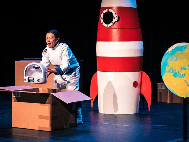 Theatervoorstelling André het Astronautje