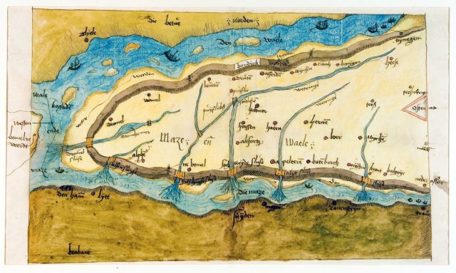 Lezing over de geschiedenis van de dijken in Maas en Waal