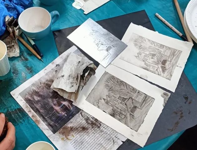 Creatieve workshop Etsen