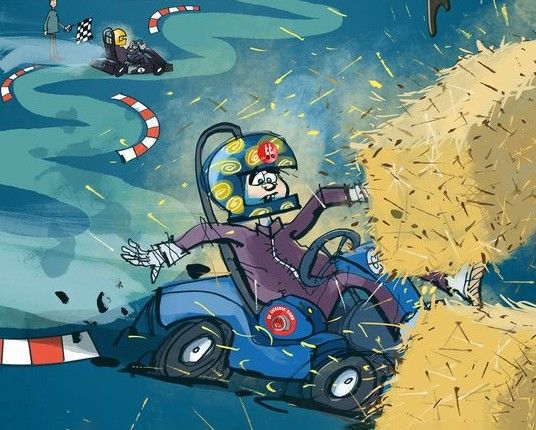 Bouw je eigen Turbo Teun-kart van LEGO