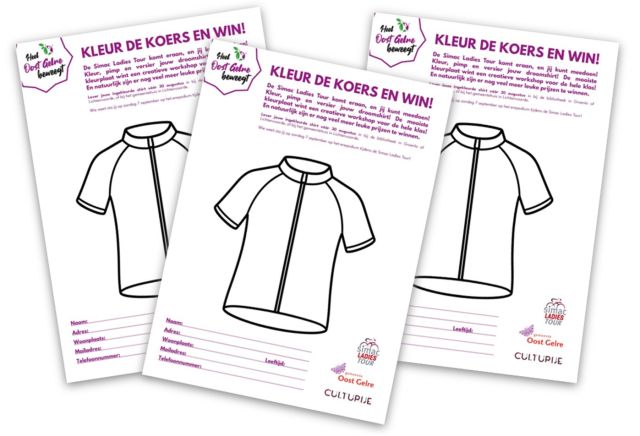 Kleur de koers en win!