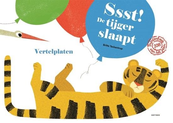 Aan de slag met vertelplaten - Ssst! De tijger slaapt