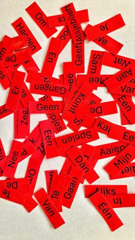 Geknipt gedicht | door leesmediaconsulent