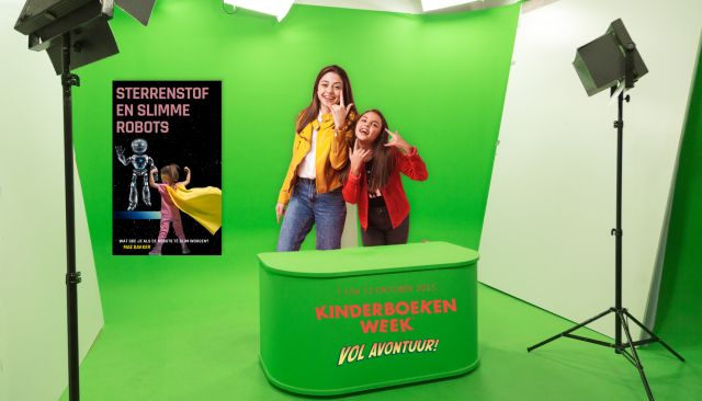 BiebFabriek: Ga tijdens de Kinderboekenweek op avontuur met de green screen