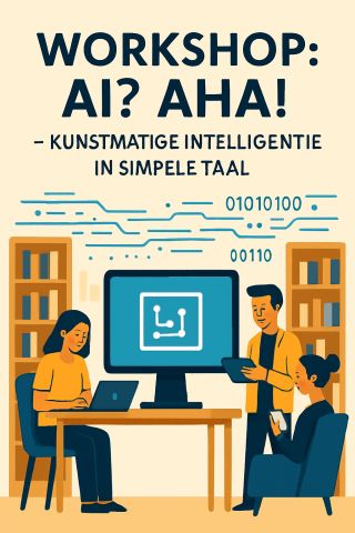 AI? Aha! – kunstmatige intelligentie in simpele taal | DigiWegwijs workshop