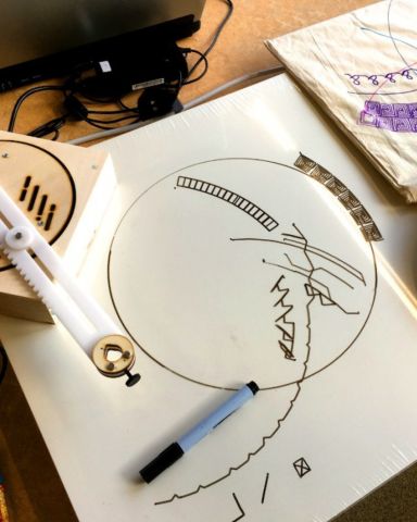 Workshop: tekenrobot voor ouder en kind (de MAAKerij)