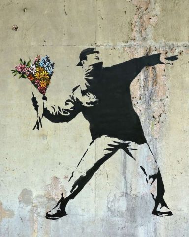 Maak Banksy stickers (Kinderboekenweek 2025)