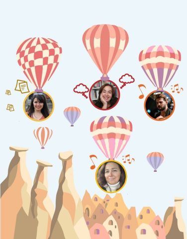 Turkse familievoorstelling: Muzikale reis in een luchtballon