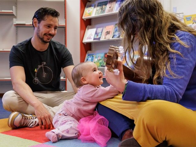 Muzieknootjes - samen muziek maken (0-2 jaar)