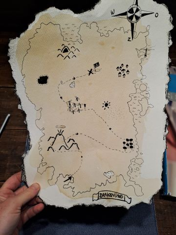 Workshop Maak je eigen schatkaart