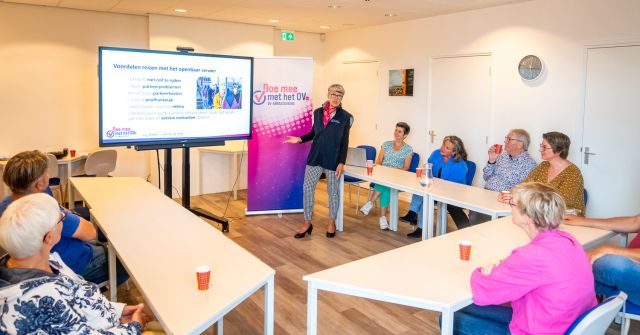 Workshop reizen met het openbaar vervoer (OV)