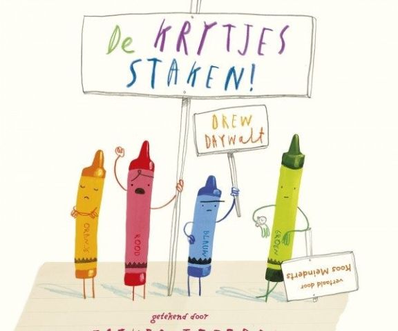 De krijtjes staken