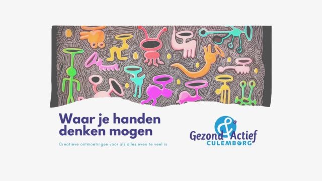 Workshop Cultuur op Recept : Waar je handen denken mogen