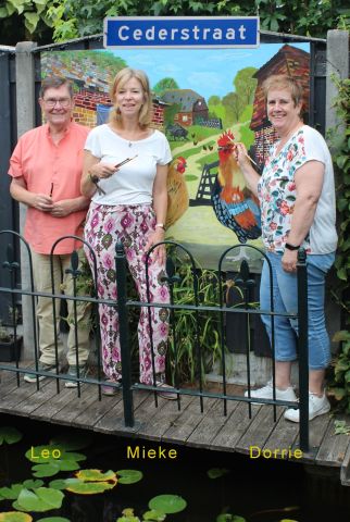 Kunst in de Bieb: Cederstraat schildert!