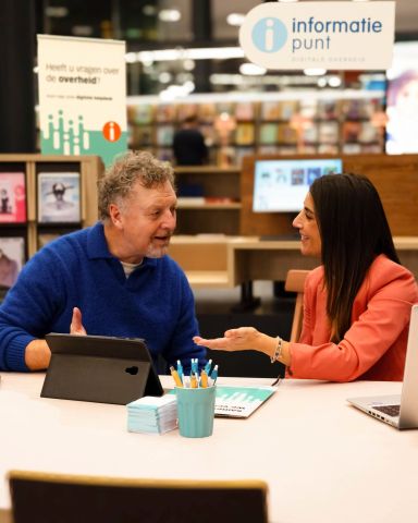 Hulp bij vragen over de digitale overheid