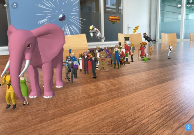 BIEBlab | 3D parade in Augmented Reality