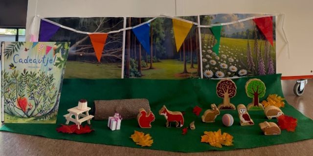 Project | Groep 1-2-3 | Verteltafel Cadeautje
