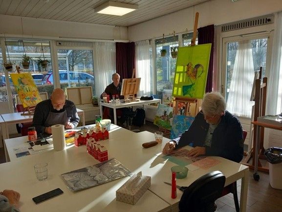 Duo expositie De Dagwacht en De Wielewaal