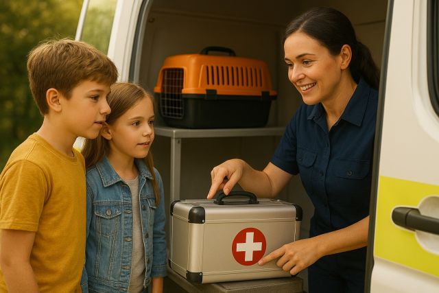 Kindercollege dierenambulance
