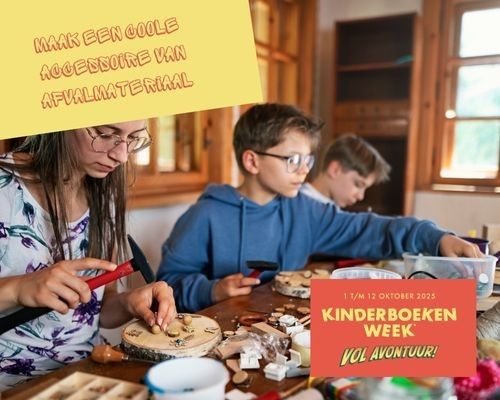 Maak een coole accessoire van afvalmateriaal