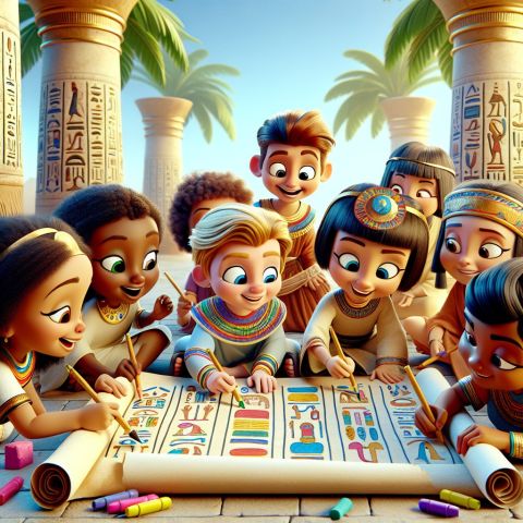 Techniek in de oudheid: Egypte (6-12 jr)