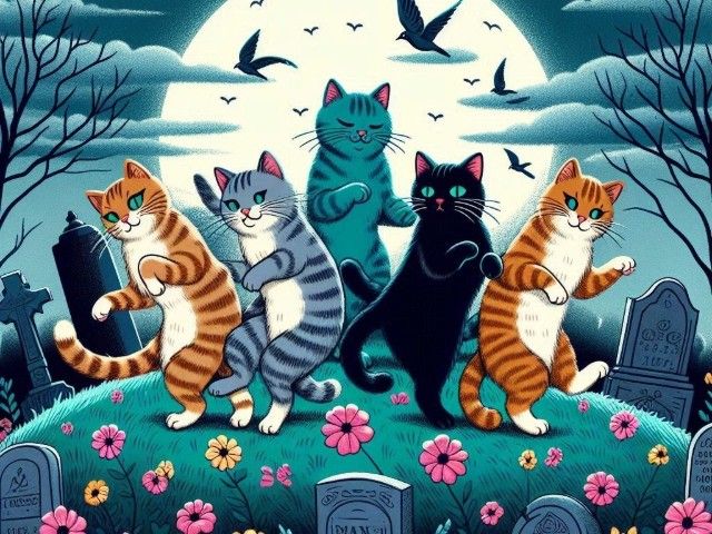 Sjors Creatief: Leer en creëer - Dansende katten en Halloweenpret
