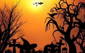 Halloween at the library