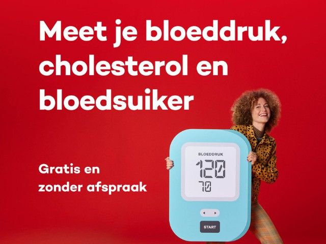 Hartcheckpunt van de Hartstichting: gratis metingen en leefstijladvies