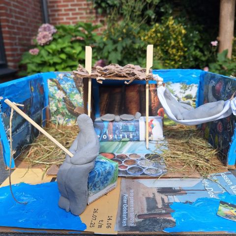 Workshop: Hut bouwen met takken en riet (7+)