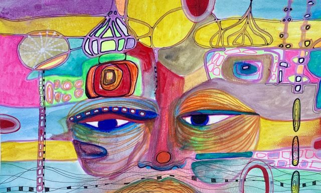 Workshop: Maak je eigen Hundertwasser-ansichtkaart