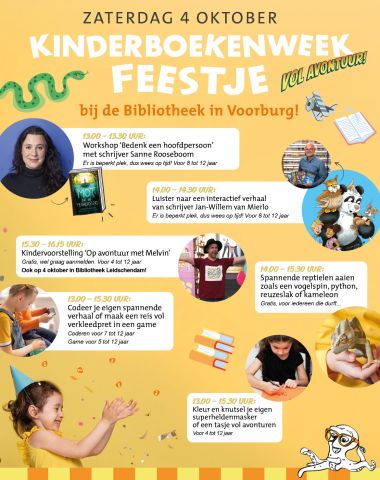 Kinderboekenweek feestje in Voorburg