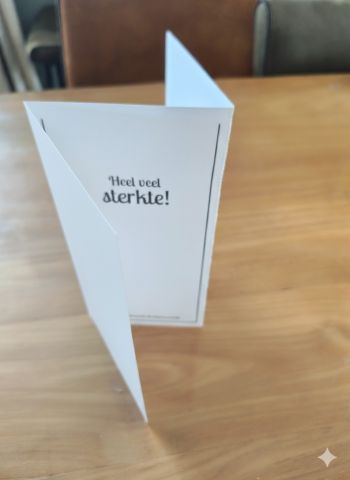 Ontwerpwedstrijd: condoleancekaart