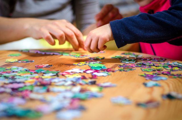 Legpuzzelmiddag