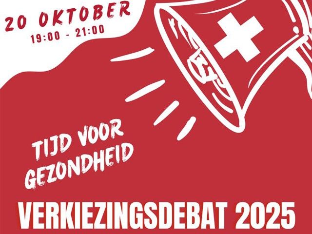 Verkiezingsdebat ‘Zorgen voor een Gezonde Samenleving’