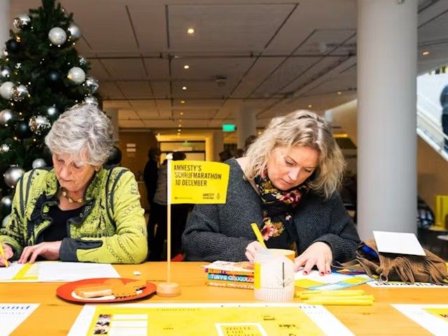 Amnesty schrijfactie Write for Rights