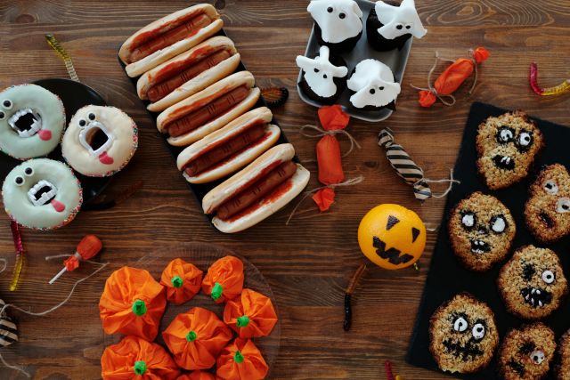 Bieblab - Brr.. griezelige Halloweensnacks maken.