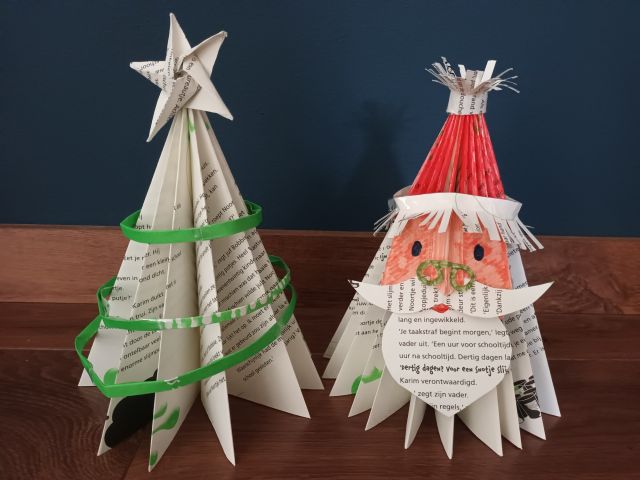 Boekenkunst maken met oude boeken