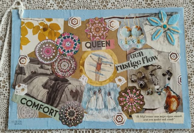 Boek Frutselen - Jaarwoord 2026 Collage maken
