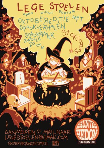 Lege Stoelen: spookverhalen avond