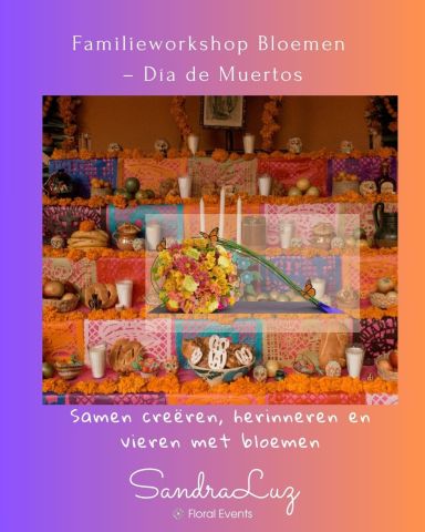 Let's celebrate: Dia de los muertos 01-11-2025 14:00