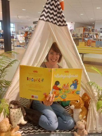 Smakelijke voorleespret in de KlimaatKeet