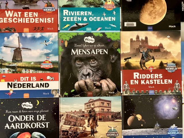 NIEUW !!!     Mack's informatieve series 'Wow' en 'Wondere wereld'