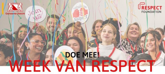 Opening Week van respect (zaalverhuur)