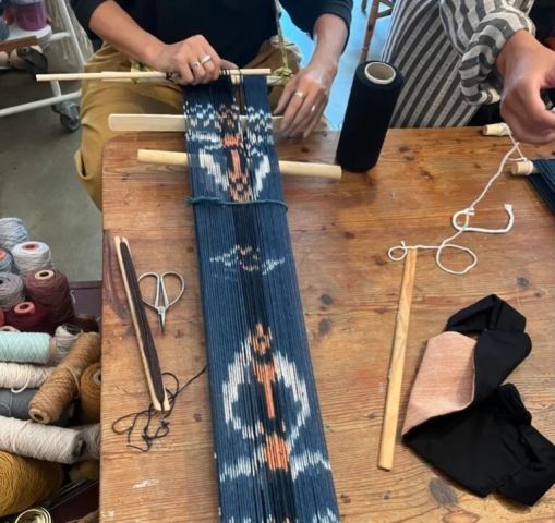 workshop Ikat weven