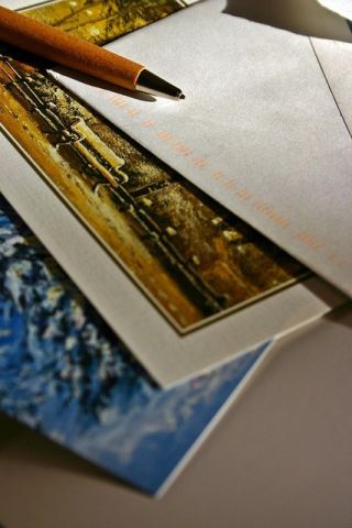 kerstkaarten schrijf actie