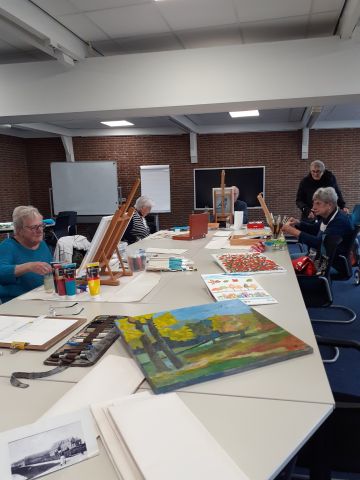 Open middag Schildersclub Het Sneeker Palet