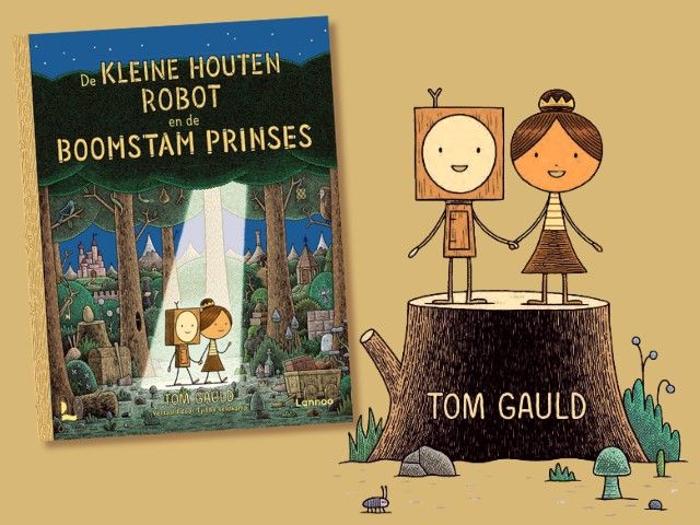 De Kleine Houten Robot & de Boomstam Prinses