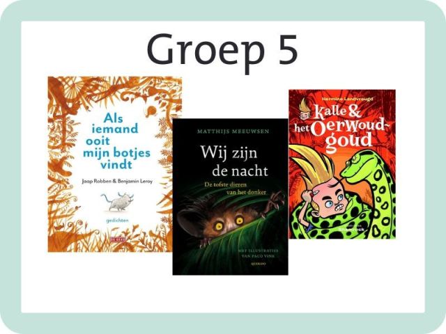 Tussendoortje literatuur groep 5