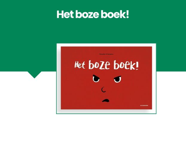 Vertelplaten Het boze boek!