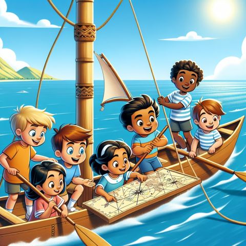 Techniek in de Oudheid: Oceanië (6-12 jr)